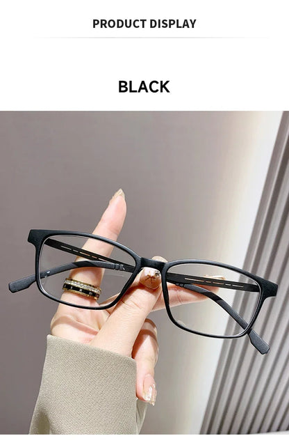 New Anti Blue Light Reading Glasses For Men And Women Blocking Blue Light Optical Lenses Oculos Rectangle Gafas +1.0 +4.0