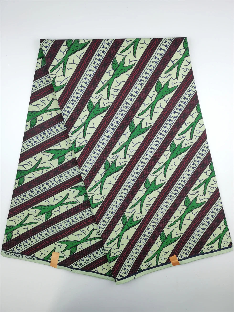 Dutch Hollandais Printed Fabric for African Classical Dress Veritable Real Wax Guaranteed 100% Cotton 6 Yards