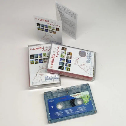Miyazaki Hayao Anime Joe Hisaishi Music Tape Satsuki Mei OST Album Cassettes Cosplay Recorder Car Walkman Party Soundtracks Box