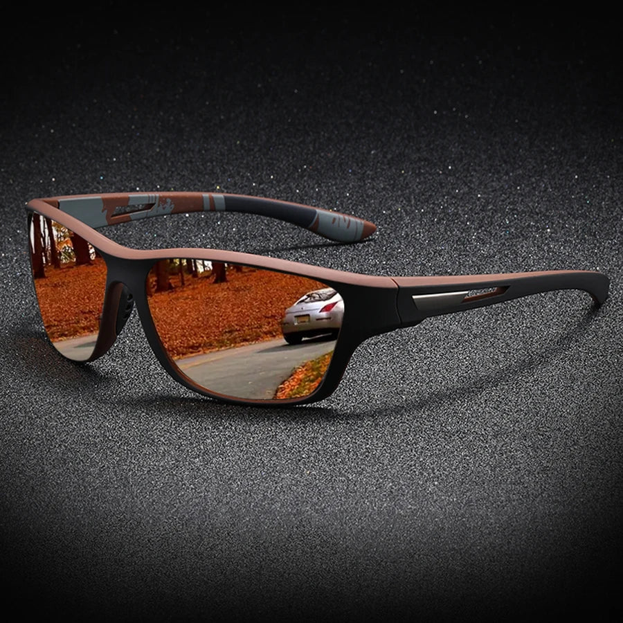 Outdoor Polarized Sports Sunglasses Men Women Cycling Climbing Skiing Fishing Driving Vintage Sun Glasses Eyewear Special Shaped