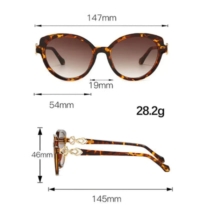 2026 New in Fashion Women Brand Designer Luxury Sun Glasses Sexy Square Frame Cat Eye Sunglasses Female Vintage UV400 Eyewear