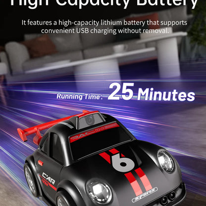 New 2026 Mini RC Car With FPV Camera Wifi With Screen Remote Control Follow Mode 2.4G Drift Car Racing RC Toy Gift For Children
