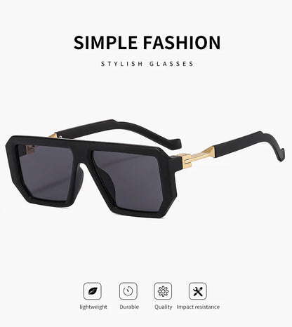 KOCOLIOR 2024 New Square Alloy Anti Blue Light Reading Glasses for Man and Woman Personalized and Fashionable Presbyopia Glasses