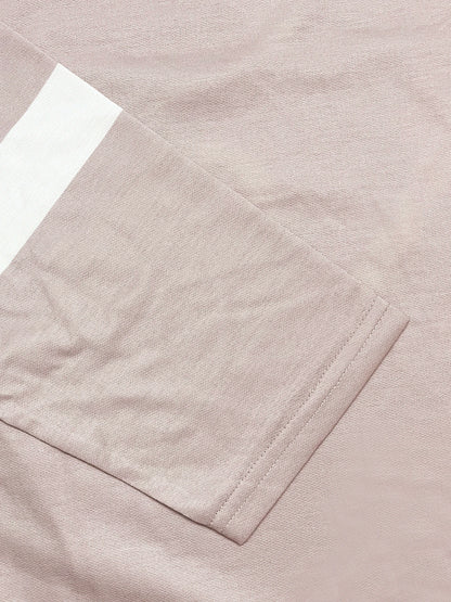 Plus Size eyelet hollow solid  heart-shaped printed long-sleeved top autumn and winter women's casual T-shirt with light stretch