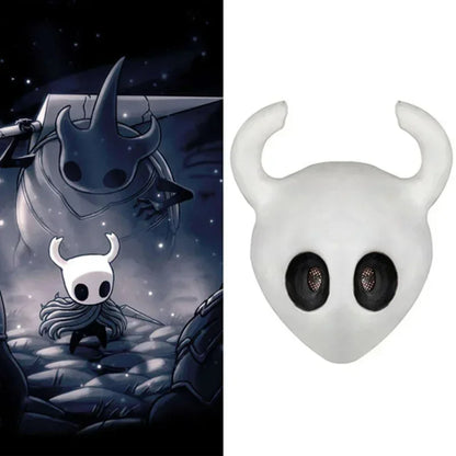 Hollow Knight Mask Game Cosplay Party Mask Halloween Role Play Costume Helmet Adventure Dress Up Funny Toy Gift