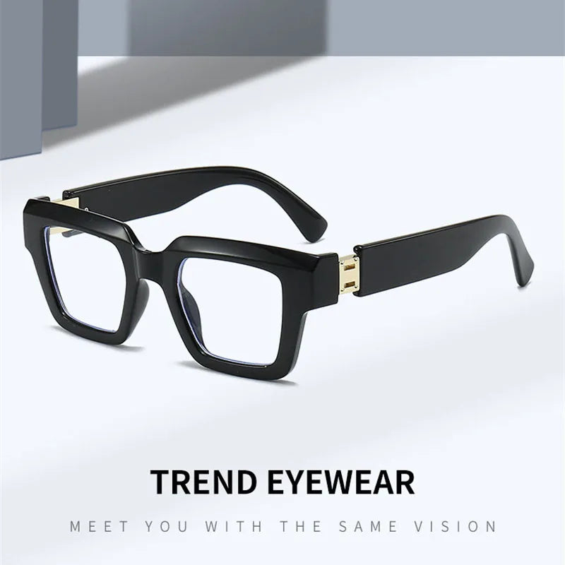 Men Oversized Marbling Reading Computer Glasses for Presbyopia Anti Blue Light Lens Eyewear Frame 0+0.5+0.75+1.0+1.25+1.5+1.75+2