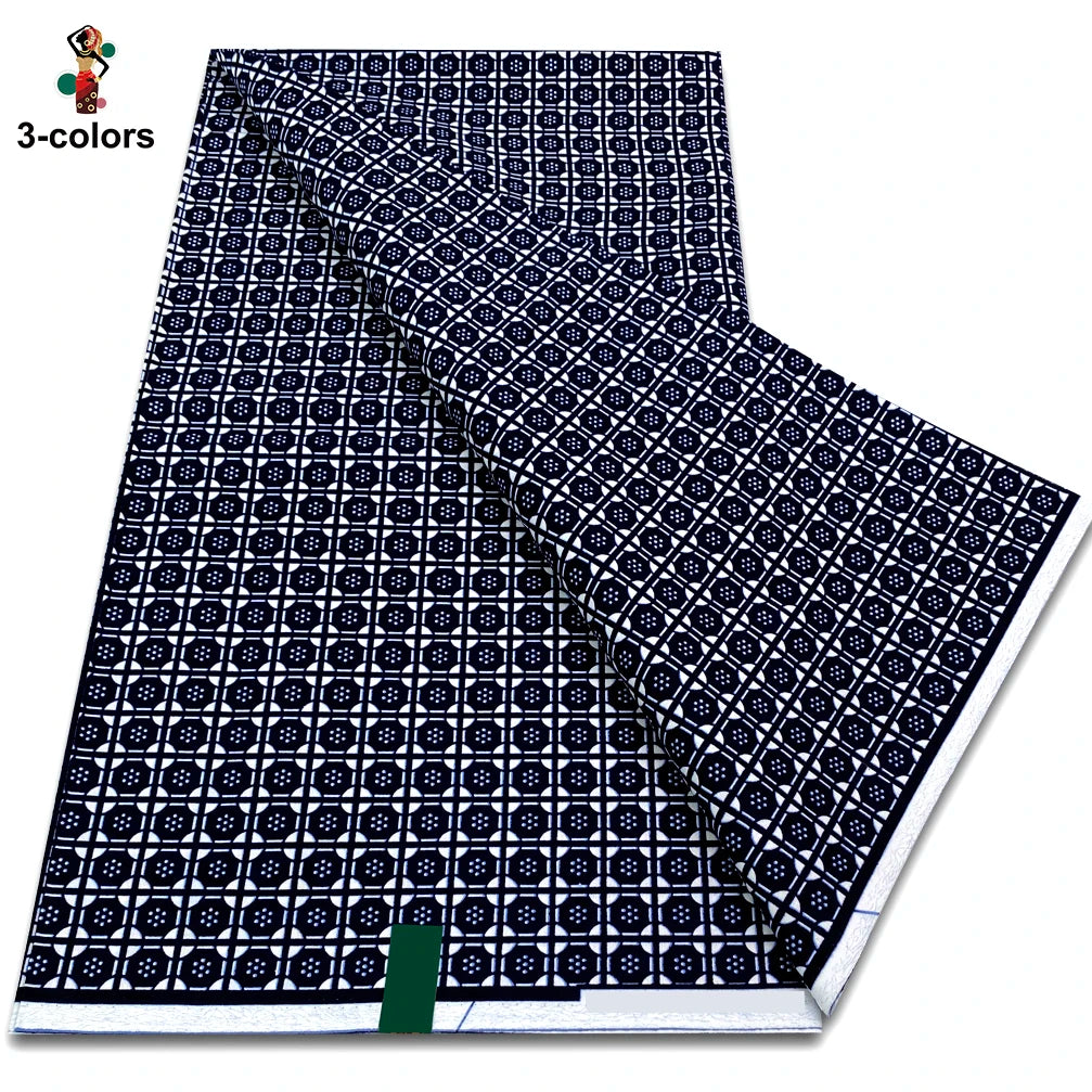 2025 Veritable Wax Guaranteed Real Wax Print Fabric dutch hollandais Pagne African Wax Fabric 6 yards