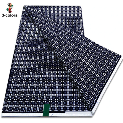 2025 Veritable Wax Guaranteed Real Wax Print Fabric dutch hollandais Pagne African Wax Fabric 6 yards