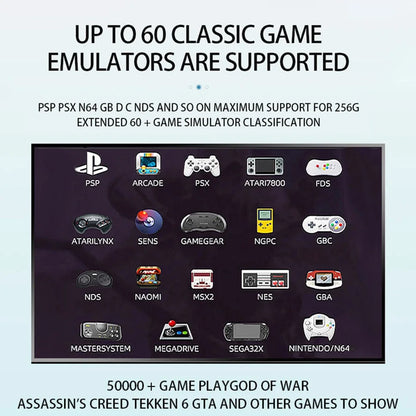 2026 NEW Super Console G36 Pro Retro Video Game Console with 65000 Video Games for PS1/GBA/MD/CPS with Gamepad Kid Gift Game Box