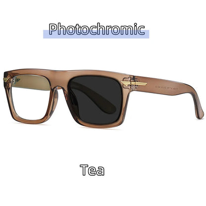 2022 Retro Big Square Frame Designer Reading Glasses Anti Blue Light Computer Eyeglasses Prescription Eyewear Diopters 0 to +6.0
