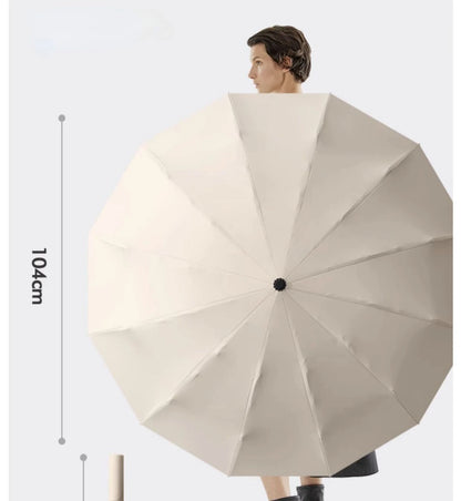 72 Bone Super Strong Windproof Automatic Folding Reinforced Large Rainproof Sun Protection   Women Men Umbrella