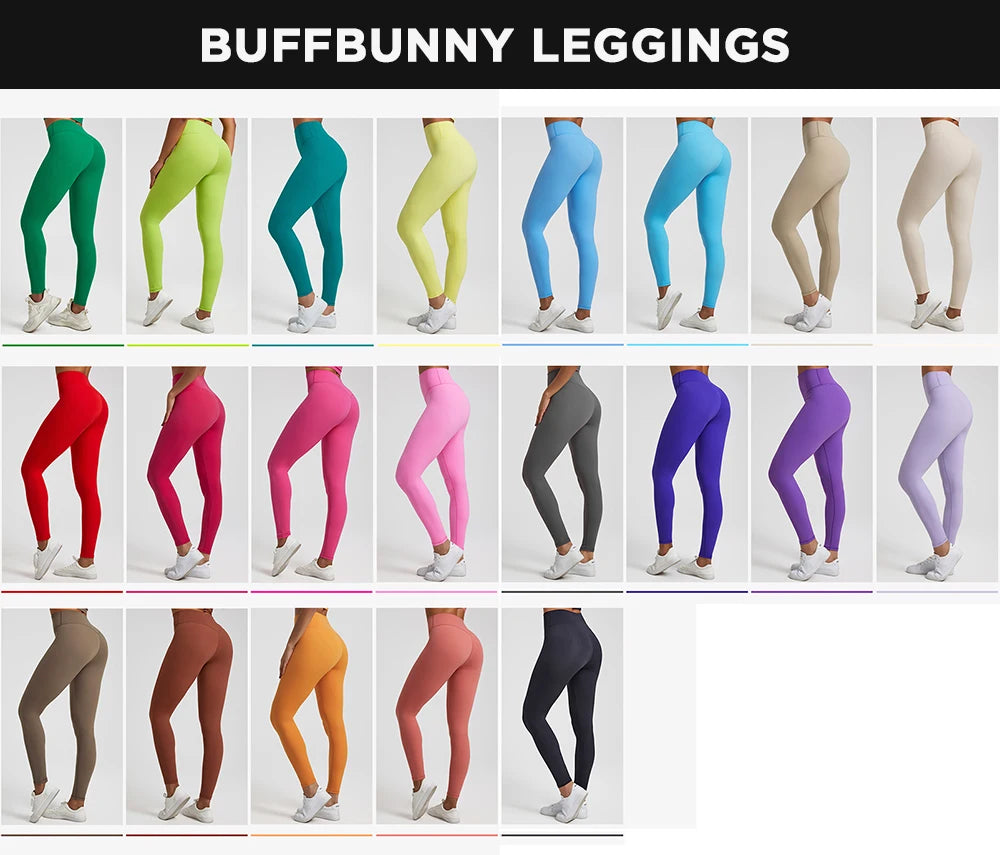 Buffbunny Leggings Women Gym Yoga High Waist Push Up Sport Fitness Yoga Tight Outfits Seamless Pants Girl leggings Buff Bunny