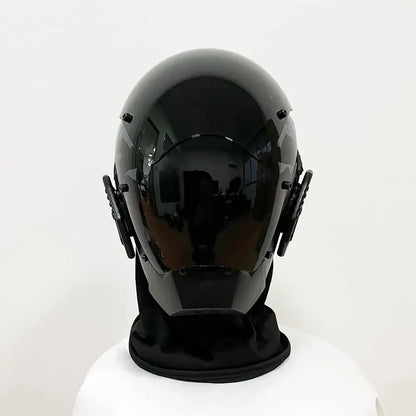 JAUPTO Cyberpunk Mask Playing Cosplay Robocop of the Future Futuristic Cool Stand Model Science Fiction for Halloween Party