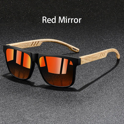 New Fashion Vintage Square Square Frame Sunglasses Men Women Fishing Driving Luxury Brand Designer Sun Glasses UV400 Eyewear