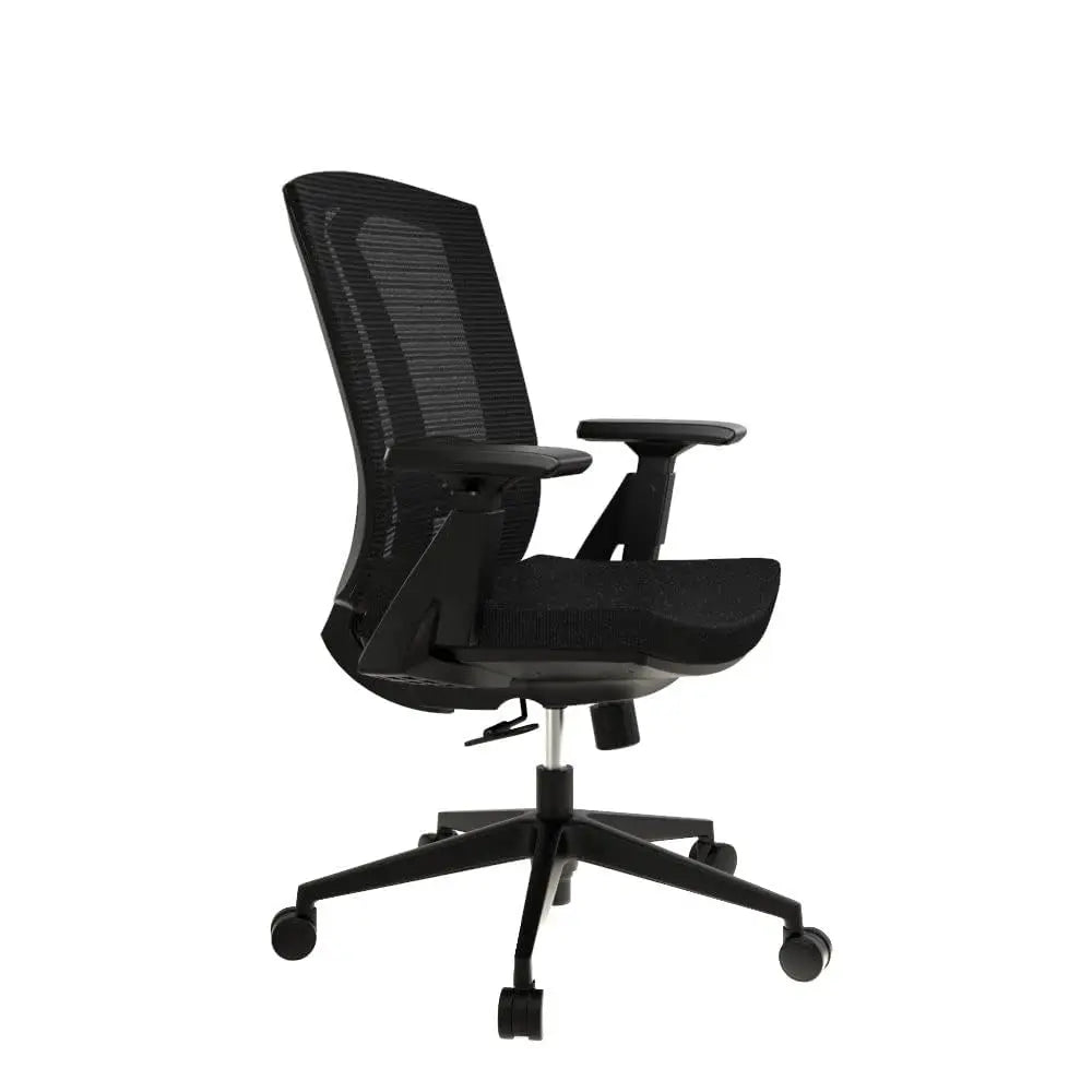 Ergo Plus Ergonomic Office Chair - Desk Chair, Mesh Computer Leatherette Headrest, Memory Foam Seat, and Smooth, Customized