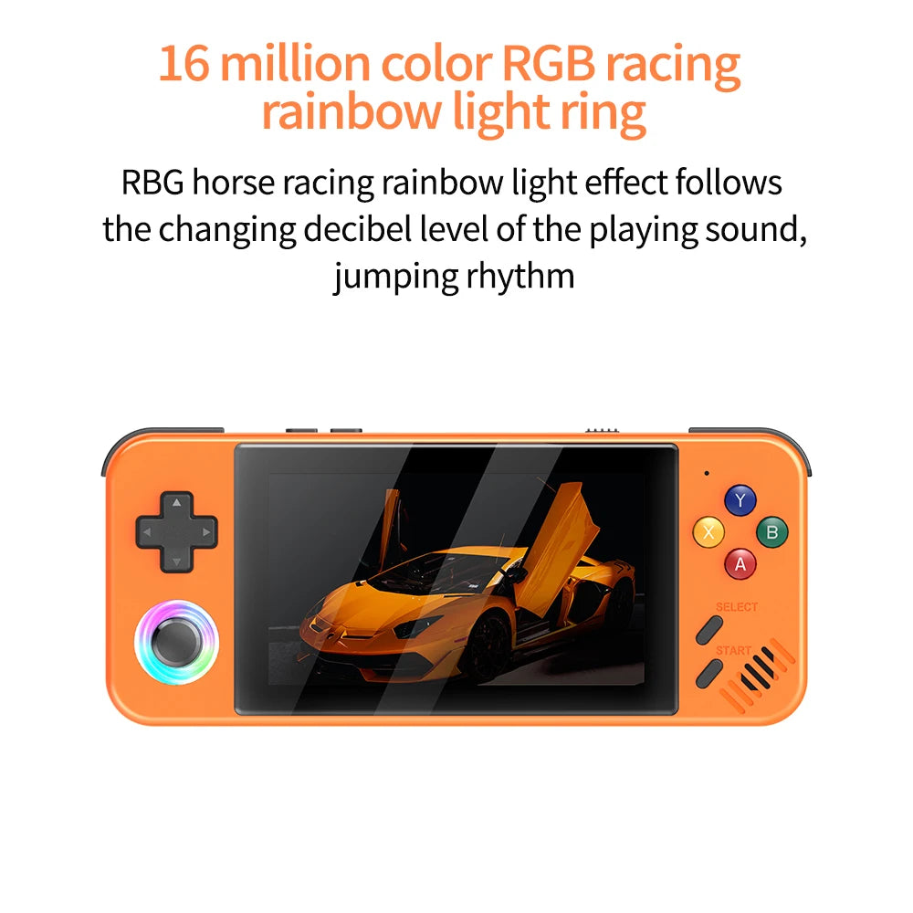 2026 M41P Retro Handheld Game Console Pocket 4.2 Inch IPS Built-in 30+ Emulators Portable Video Game Player 4K HD TV Output