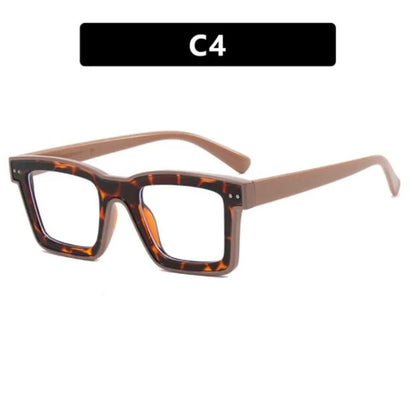 TR90 Vintage Square Anti Blue Light Reading Glasses Prescription Glasses Frame For Men Women Optical Glasses Presbyopic Eyewear