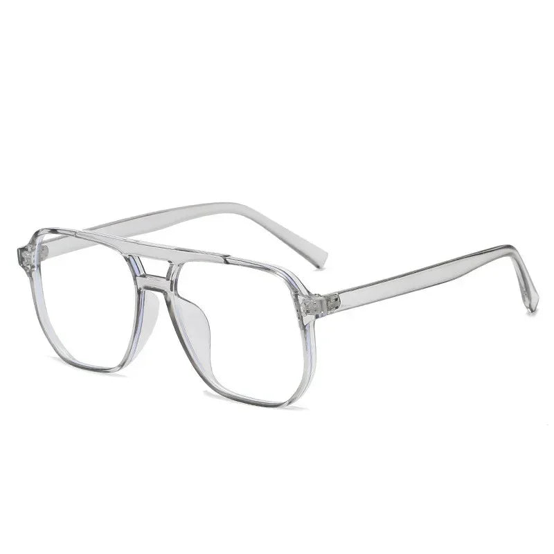 Transparent Computer Glasses Frame Women Men Anti Blue Light square Eyewear Blocking Glasses Optical Spectacle