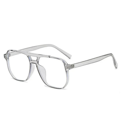 Transparent Computer Glasses Frame Women Men Anti Blue Light square Eyewear Blocking Glasses Optical Spectacle