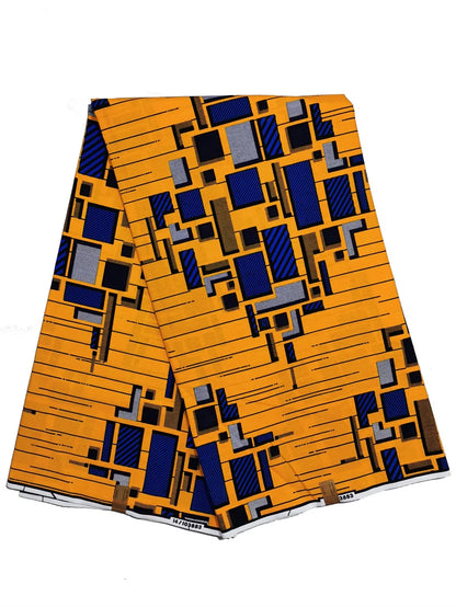 New 100% Cotton Original Real Wax Ankara Fabric 2021 African Print Fabric For Wedding Dress Tissue African Fabric Wax Fabric