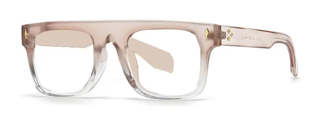 Luxury Square Frame Retro Reading Glasses Men Women Anti Blue Light Rice Nail Glasses Elegant Green Flat Top Computer Eyewear +2