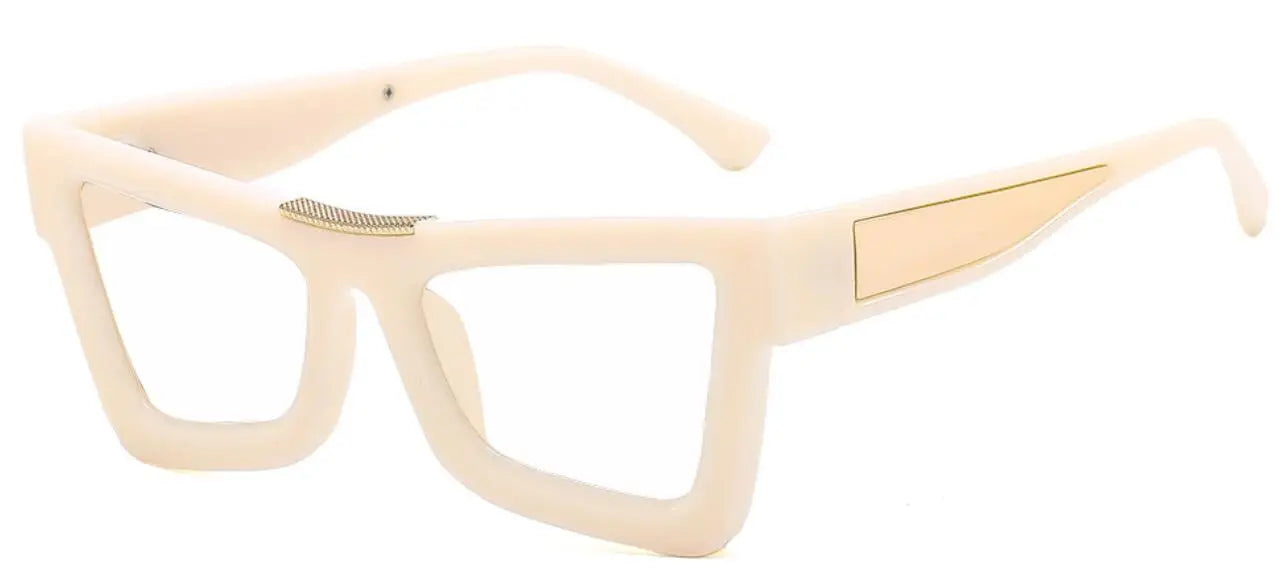Fashion Personality Colorful Cat Eye Reading Glasses Women Men Luxury Big Frame Anti Blue Light Glasses Presbyopia Eyeglasses