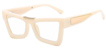 Fashion Personality Colorful Cat Eye Reading Glasses Women Men Luxury Big Frame Anti Blue Light Glasses Presbyopia Eyeglasses