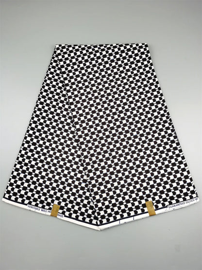 Dutch Ankara Wax Print Fabric High Quality Wax African Hollandais Fabric 100% Cotton Soft African Veritable Real Wax for Dress