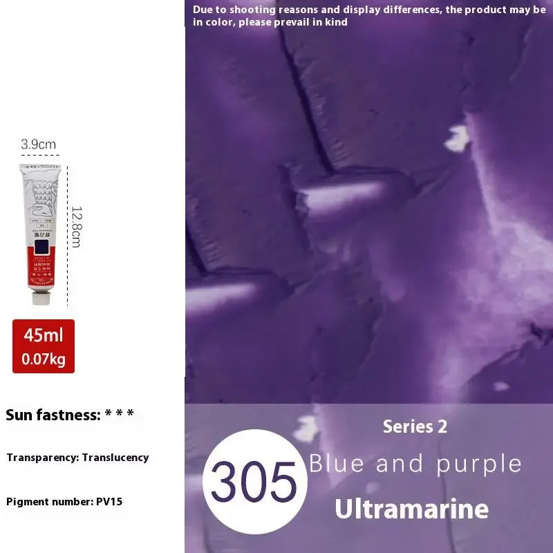 Winsor & Newton 45ML Oil Paint,Colorful Professionals Artist Drawing Tools for Canvas Wood,Crafts,Paper Art Stationery Supplies