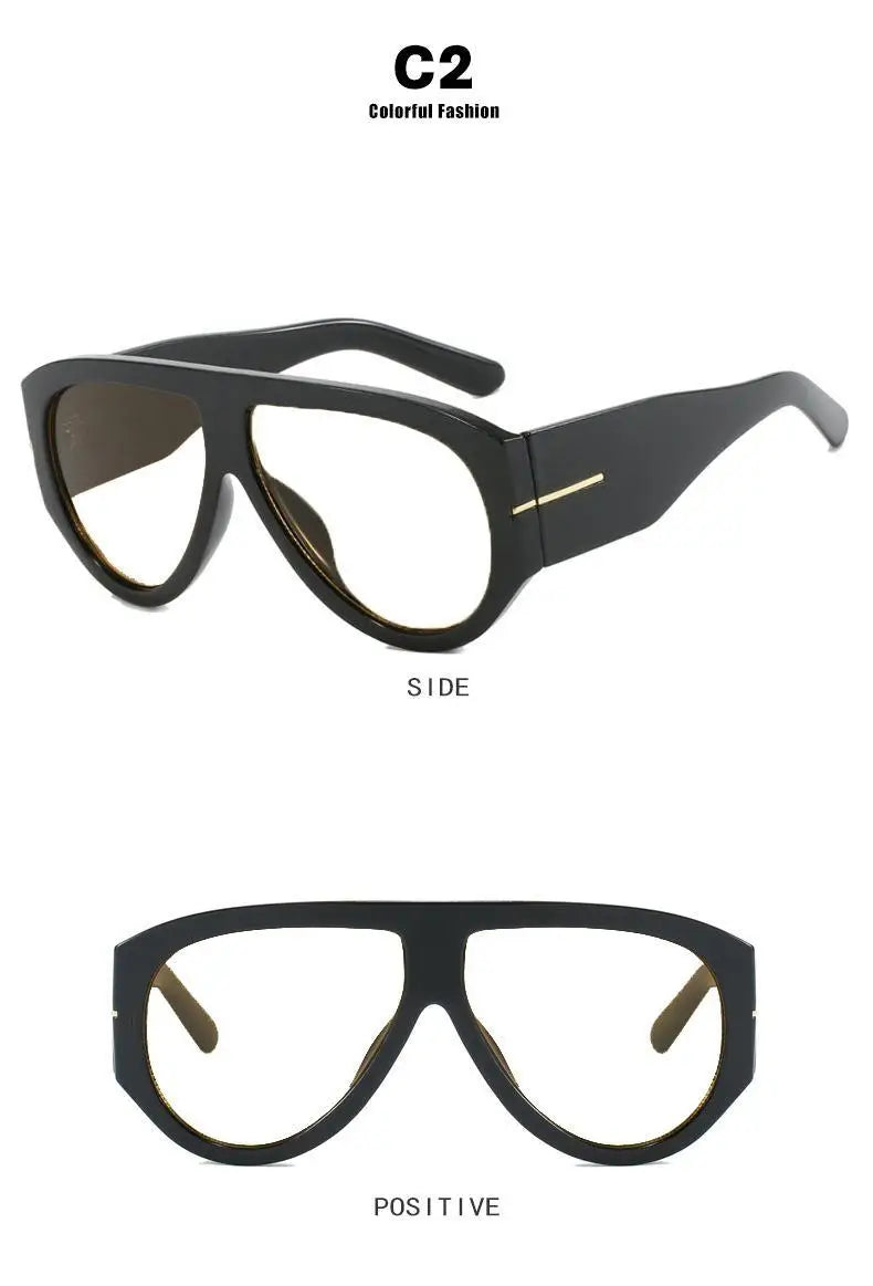 Fashion Oversized Pilot Reading Glasses For Men Women Anti Blue Light Glasses Rivets Presbyopia Eyeglasses Optical Magnifier