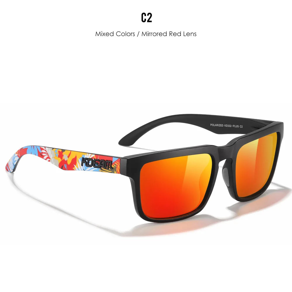 KDEAM Extra Large Size PLUS Women's Polarized Sunglasses for Men Driving Photochromic Night Vision Sun Glasses Suit for Big Face