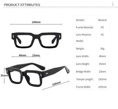Retro Men Tea Color Square Reading Glasses Women Female Clear Resin Lens Big Eyeglasses Frame Presbyopic Glasses Oculos De Grau