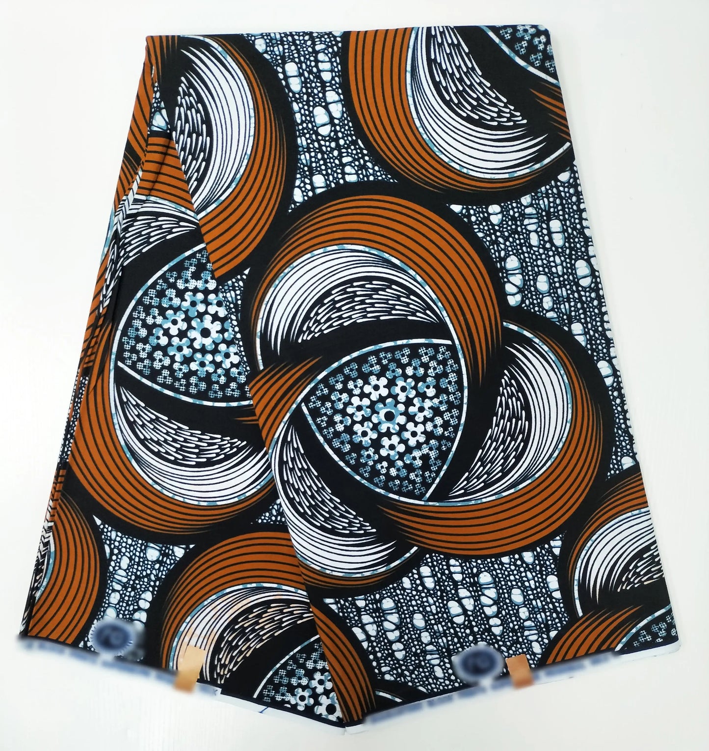 2025 Newest Ankara Real Wax Fabric Guaranteed Veritable African Wax Print Pagne Fabric 100% Cotton 6 Yards Ghana Style Dresses