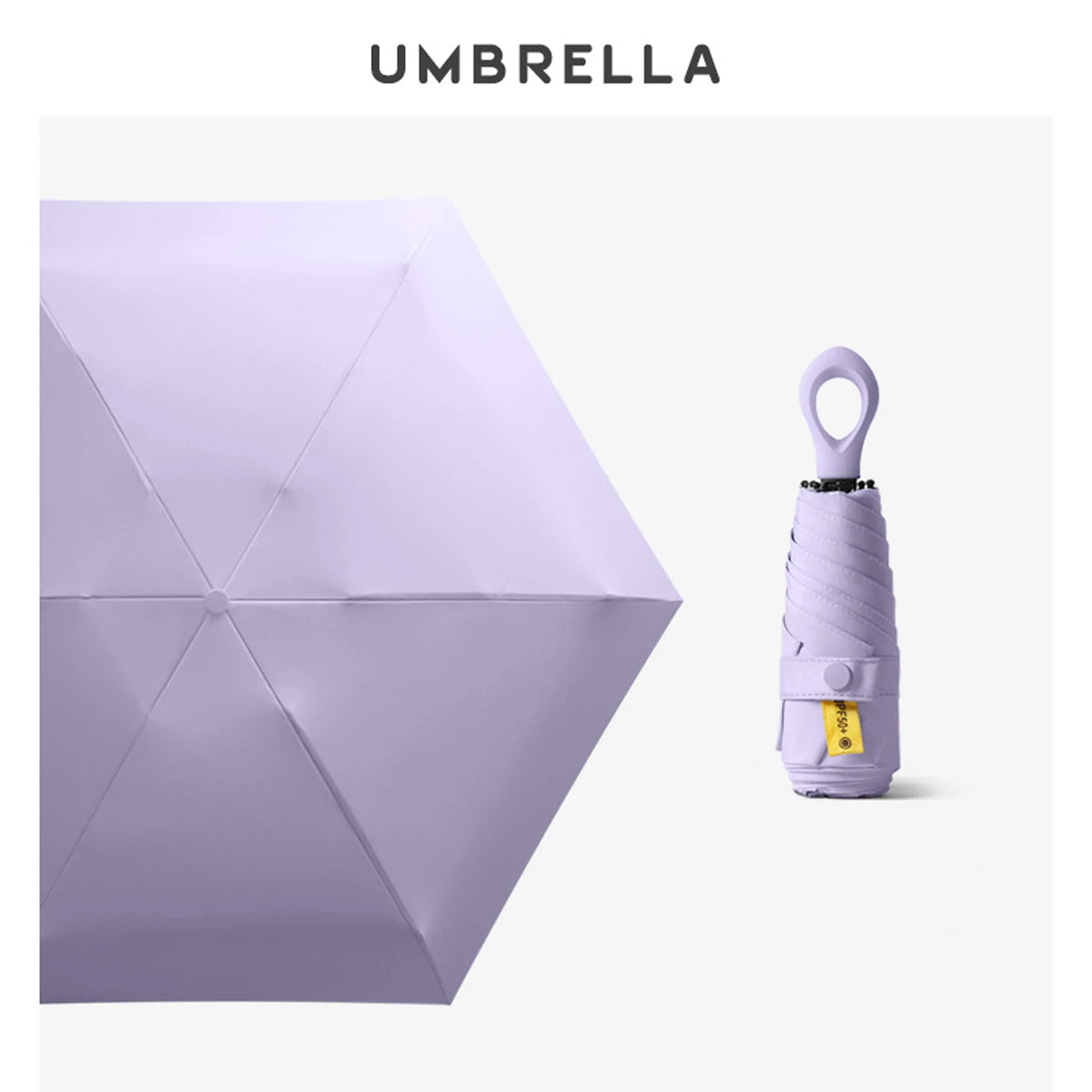Lightweight Mini Foldable Rain Umbrella Traveling Size Sun Umbrella for Outdoor Use Sun Protections