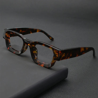New Retro Small Square Glasses Frame Anti Blue Light Computer Reading Glasses For Men And Women Radiation Protection Eyeglasses