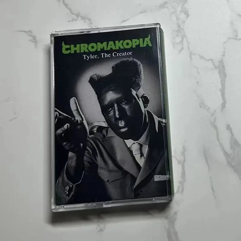 Tyler The Creator Flower Boy CHROMAKOPIAIGOR Music Magnetic Tape Greatest Hits Album Cassette Cosplay Walkman Car Recorder