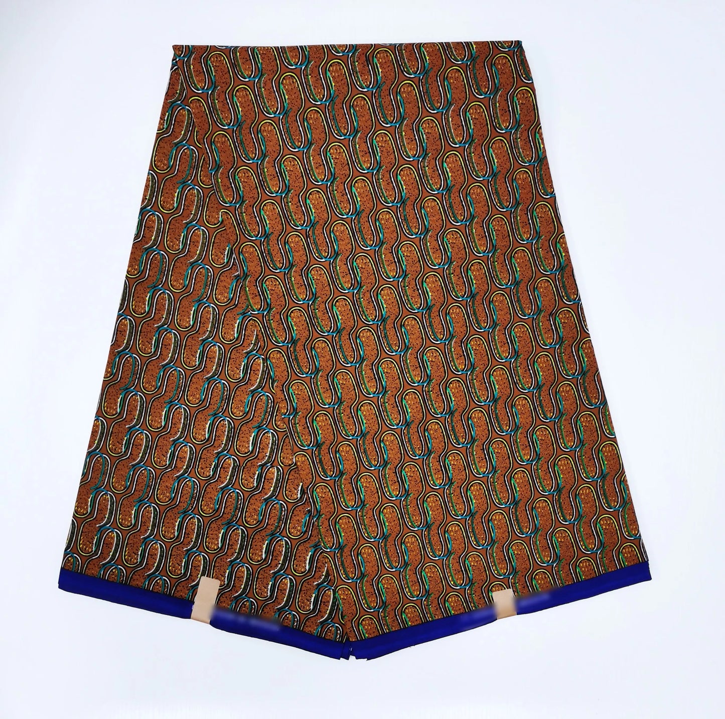 2025 Newest Ankara Real Wax Fabric Guaranteed Veritable African Wax Print Pagne Fabric 100% Cotton 6 Yards Ghana Style Dresses