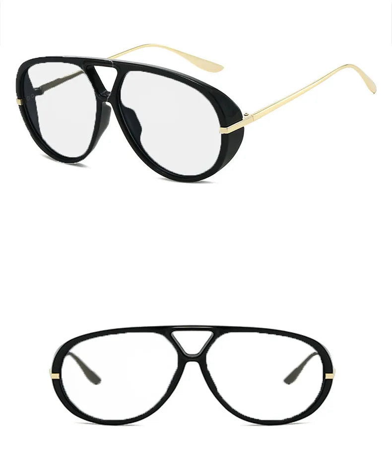 KSVEREN Women Anti Blue Light Reading Glasses Men Fashion Prescription Glasses Optical Glasses Big Frame Presbyopic Eyewear