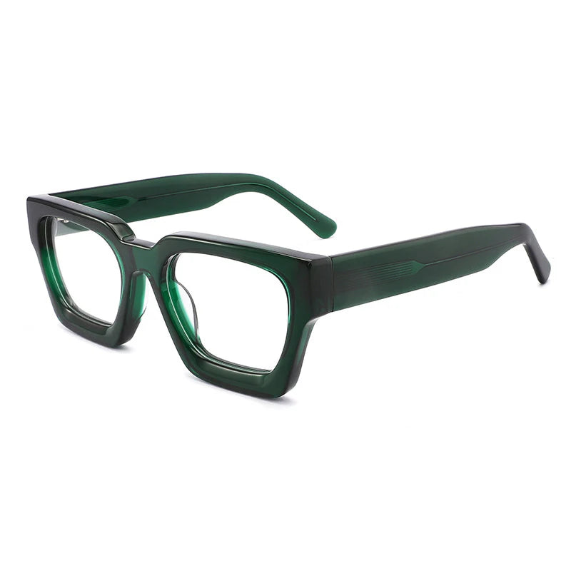 Gatenac Acetate Reading Glasses Handmade Photochromic Anti Blue Light Prescription Glasses Frame Men Progressive Myopia Eyewear