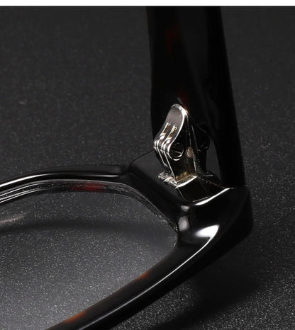 Luxury Brand Designer Thick Acetate Oversized Frame for Men Women Trendy Optical Eyewear Stylish Shield For Men lentes de sol