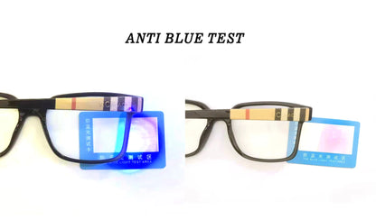 Brand Designer Retro Square Anti Blue Light Reading Glasses Women Men  Stripe Female Eyeglasses Computer Presbyopia Eyeglasse