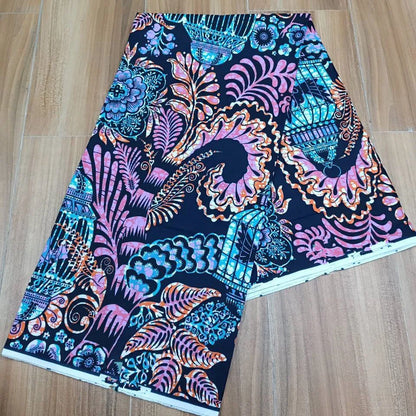 Ankara Fabric African Real Wax Print Cotton 100% New Design 2024 Tissus Wax Africain Patchwork Fabric For Dress 6yard Sales Soft