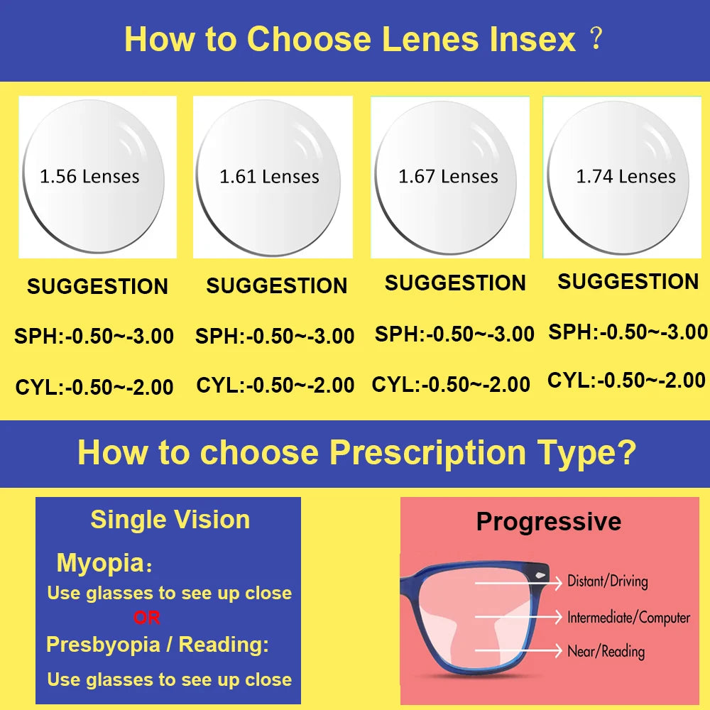 Vintage Big Frame Square Reading Glasses Women Men Fashion Brand Prescription Eyeglasses Transparent Computer Blue Light Glasses