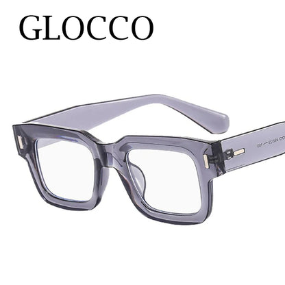 Retro Men Tea Color Square Reading Glasses Women Female Clear Resin Lens Big Eyeglasses Frame Presbyopic Glasses Oculos De Grau