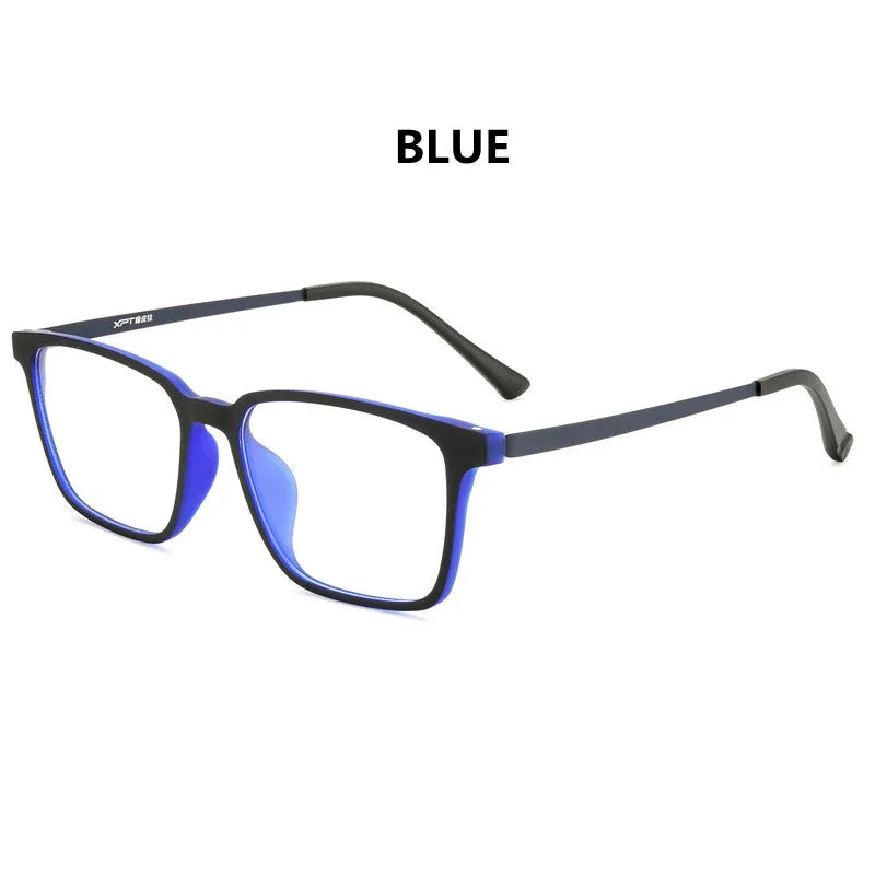 Ultralight Pure Titanium Photochromic Reading Glasses for Men Anti Blue Light Presbyopia Eyeglasses Resin Lens+0.5 0.75 1.75 2.5