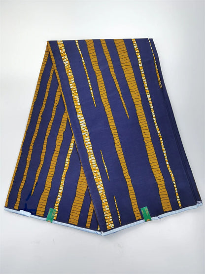 Dutch Ankara Wax Print Fabric High Quality Wax African Hollandais Fabric 100% Cotton Soft African Veritable Real Wax for Dress