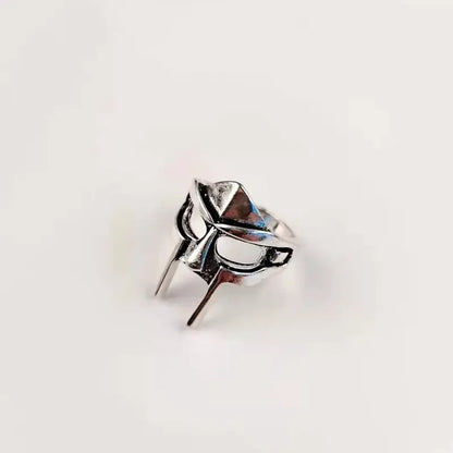 Vintage Creative MF DOOM Mask Pendant for Men Hip Hop 316L Stainless Steel Skull Mask Necklace Party Jewelry Gift Dropshipping
