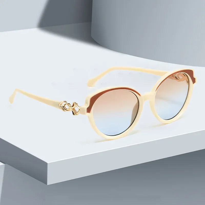 2026 New in Fashion Women Brand Designer Luxury Sun Glasses Sexy Square Frame Cat Eye Sunglasses Female Vintage UV400 Eyewear