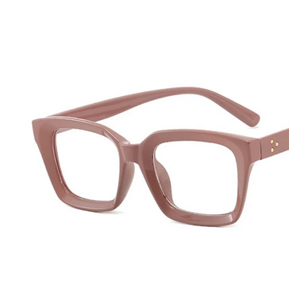Retra Square Concave Frame Clear Lens Glasses Ultra Light Myopia Nerd Spectacles Degree 0 -0.5 -1.0 -2.0 -3.0 -4.0 to -6.0
