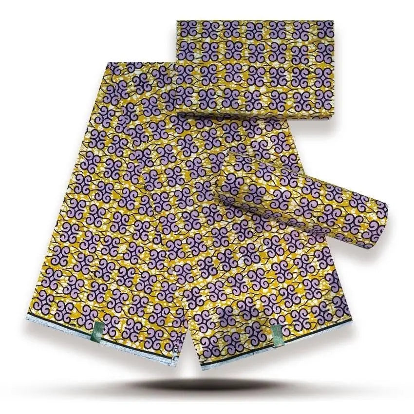 Veritable Super V Real Wax Guaranteed Wax Printed Real Dutch Hollandais Loincloth African Dress 100% Cotton Fabric 6 Yards Batik